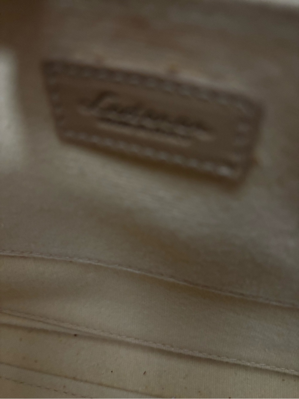 Vintage Lederer birkin style leather Italian bag - Picture 9 of 12